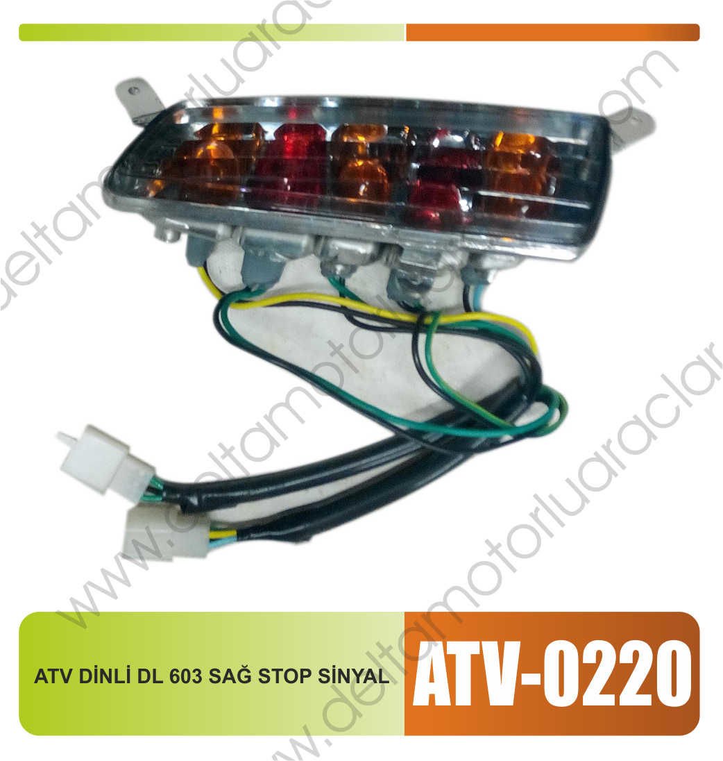 ATV DİNLİ DL 603 SAĞ STOP SİNYAL