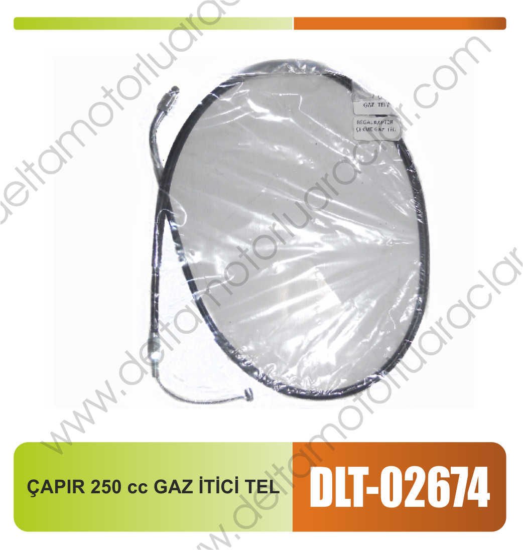 CHOPPER 250cc GAZ İTİCİ TEL