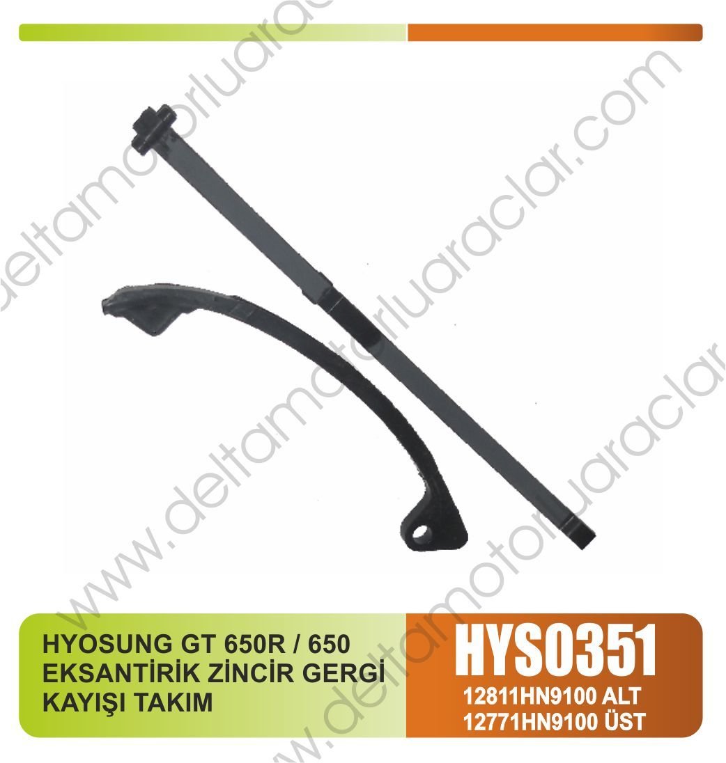 HYOSUNG GT 650R / 650 EKSANTİRİK ZİNCİR GERGİ KAYIŞI TAKIM
