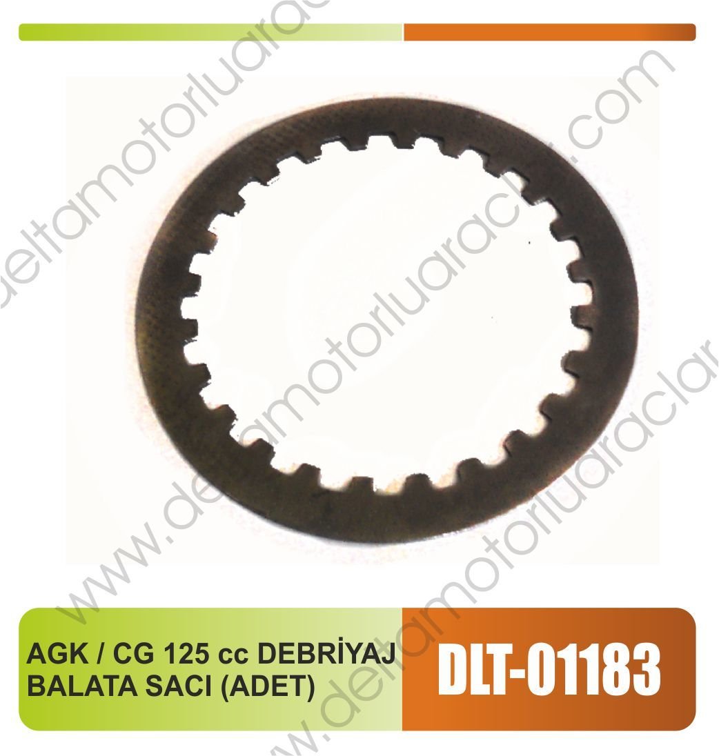 AGK / CG 125 cc DEBRİYAJ BALATA SACI TAKIM