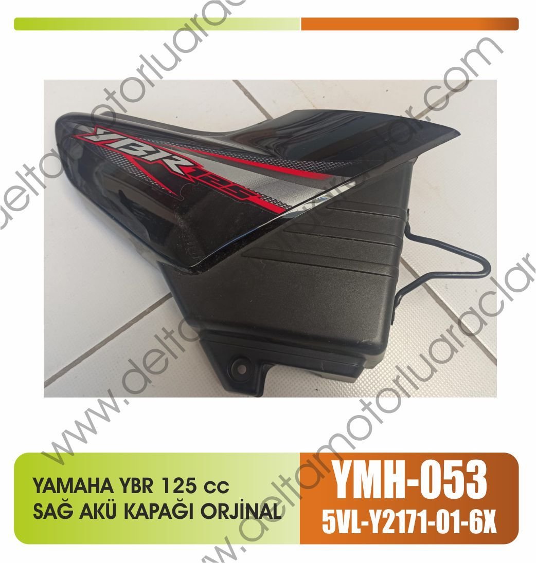 YAMAHA YBR 125 cc SAĞ AKÜ KAPAĞI ORJİNAL