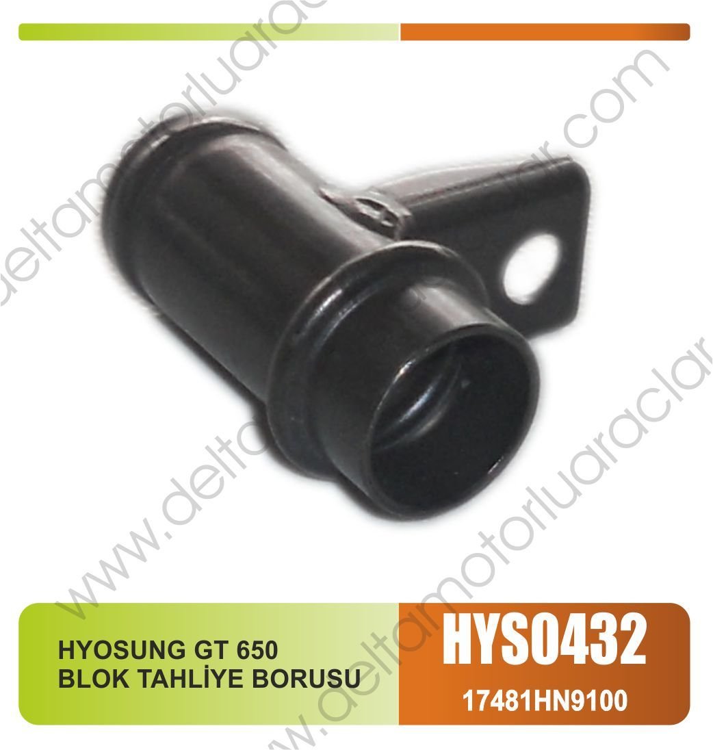 HYOSUNG GT 650 BLOK TAHLİYE BORUSU