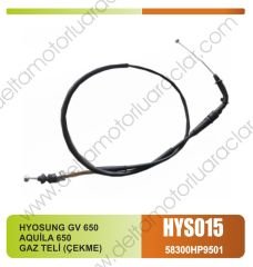 HYOSUNG GV 650  AQUİLA 650 GAZ TELİ (ÇEKME)