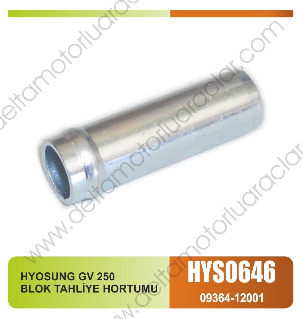 HYOSUNG GV 250 BLOK TAHLİYE HORTUMU
