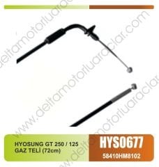 HYOSUNG GT 250 / 125 GAZ TELİ (72cm)