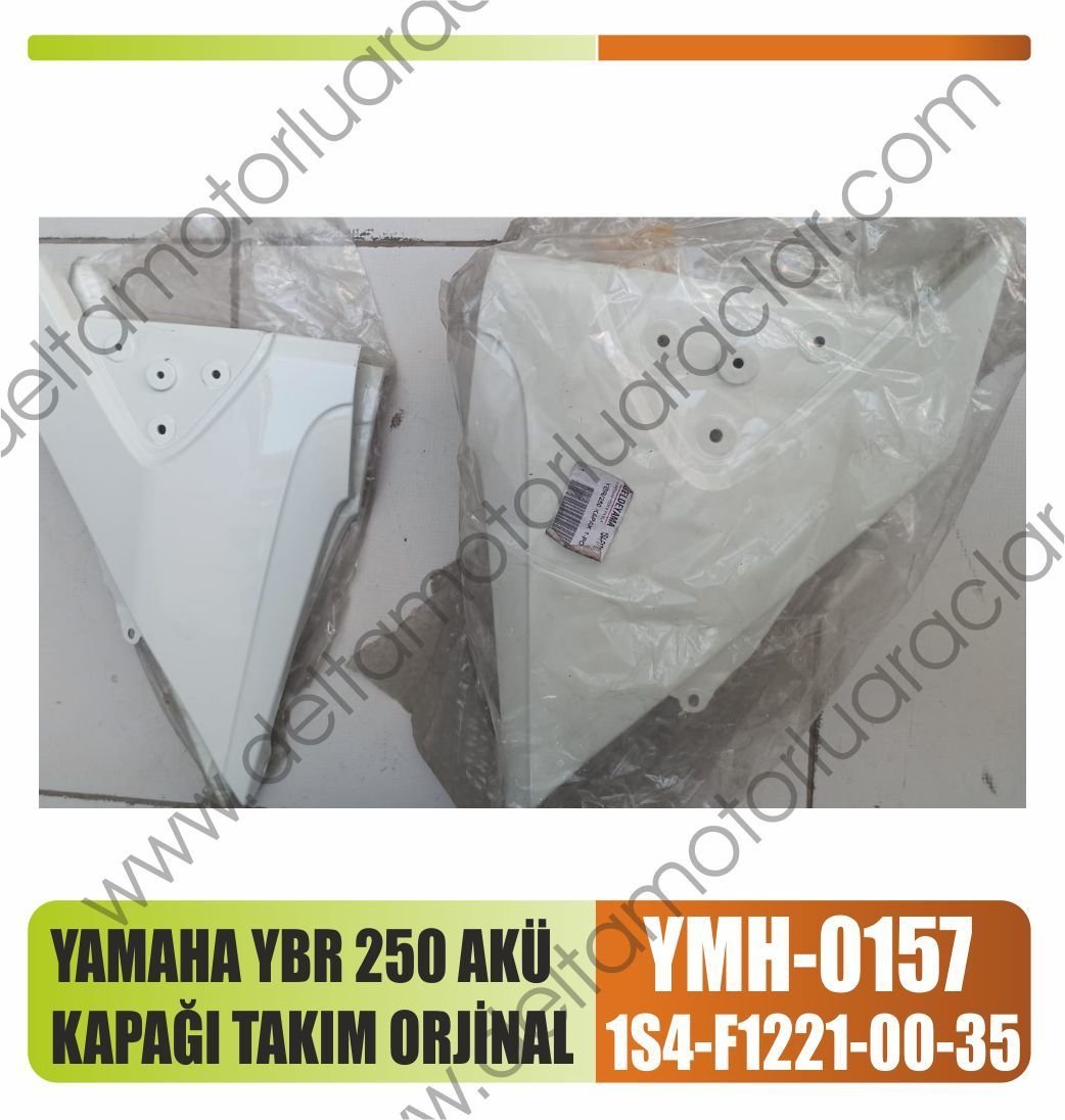 YAMAHA YBR 250 AKÜ KAPAĞI TAKIM ORJİNAL