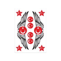 A5 STİCKER 070 TEK PAKET ÇOKLU STİCKER