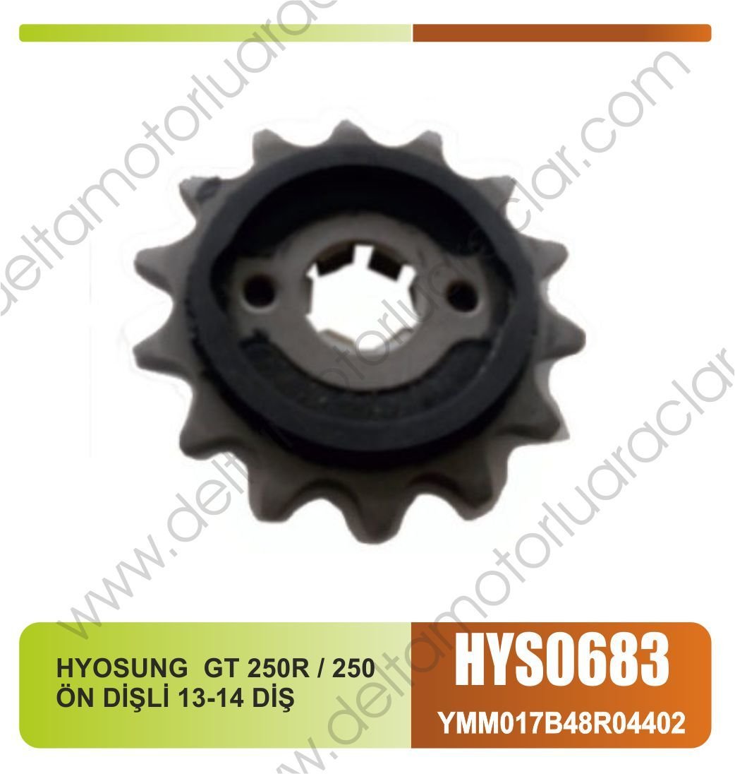 HYOSUNG  GT 250R / 250  ÖN DİŞLİ 13-14 DİŞ