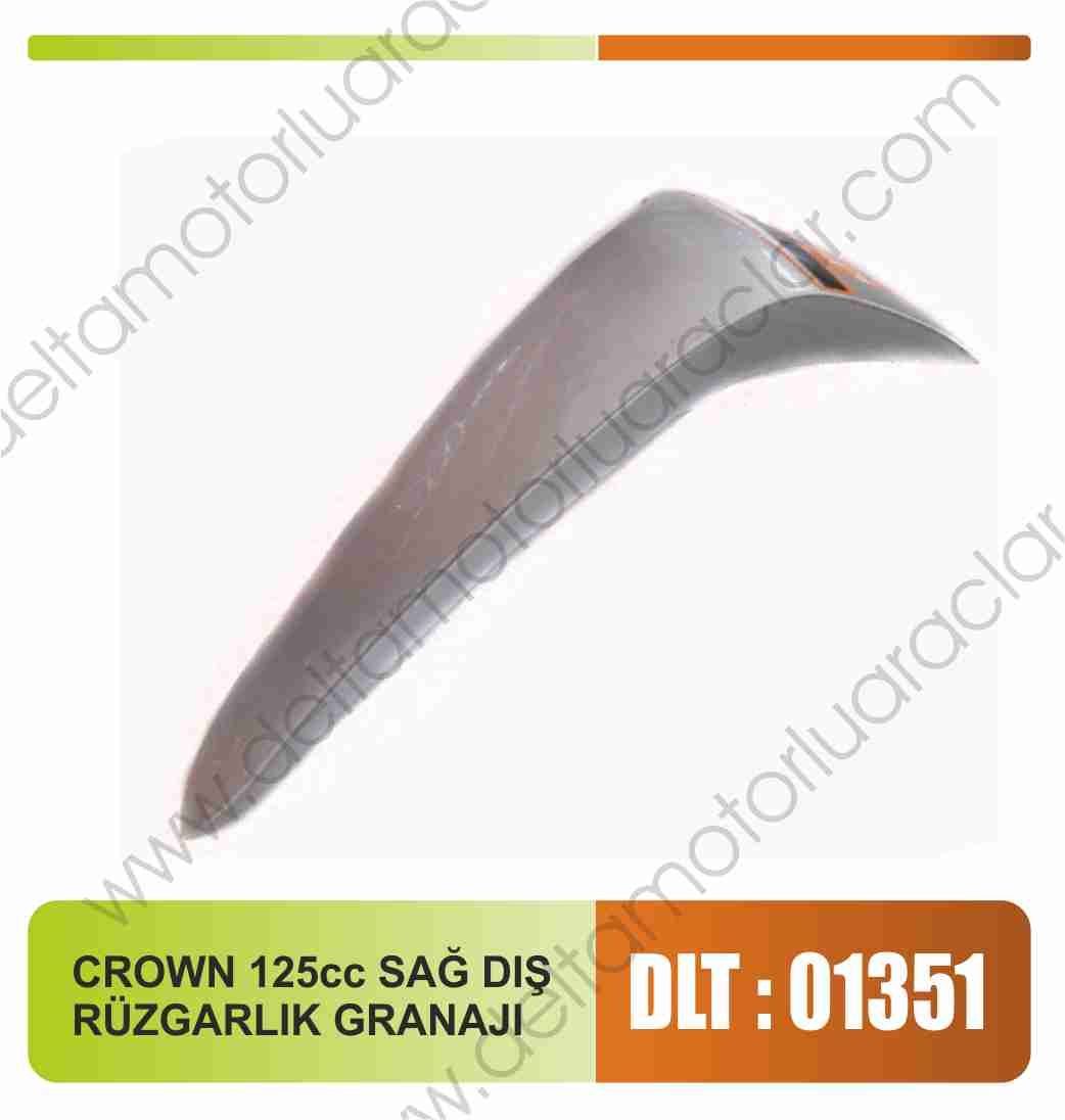 CROWN 125CC SAĞ DIŞ RÜZGARLIK GRANAJI