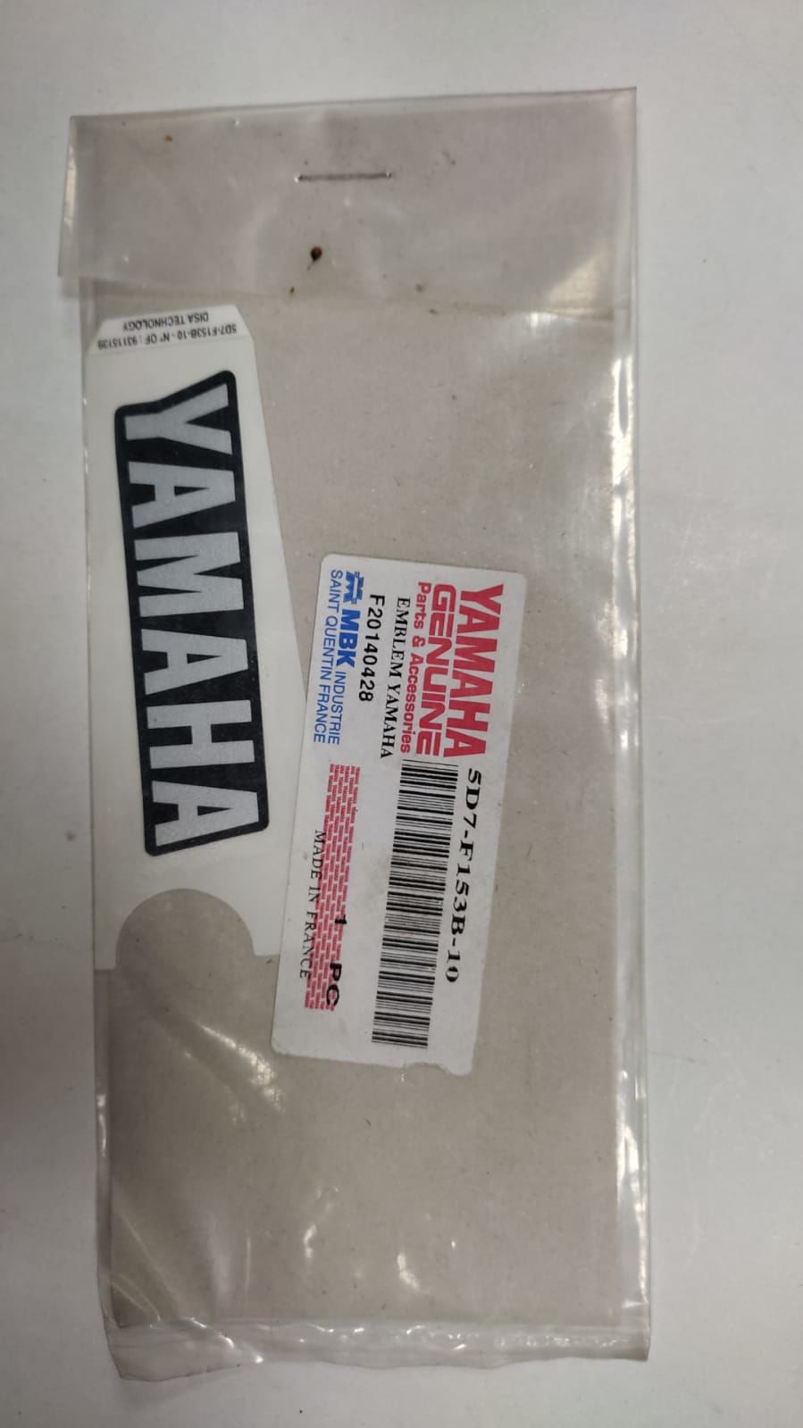 YAMAHA MT125 ORİJİNAL SAĞ ARKA STICKER 5D7-F153B-10