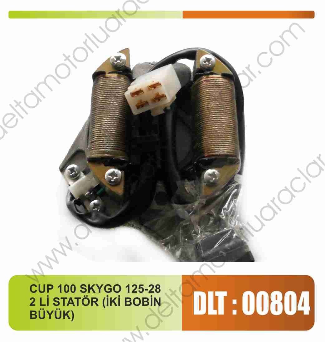 CUP-CROWN 125 2 Lİ STATÖR (BOBİNİN  BÜYÜK)