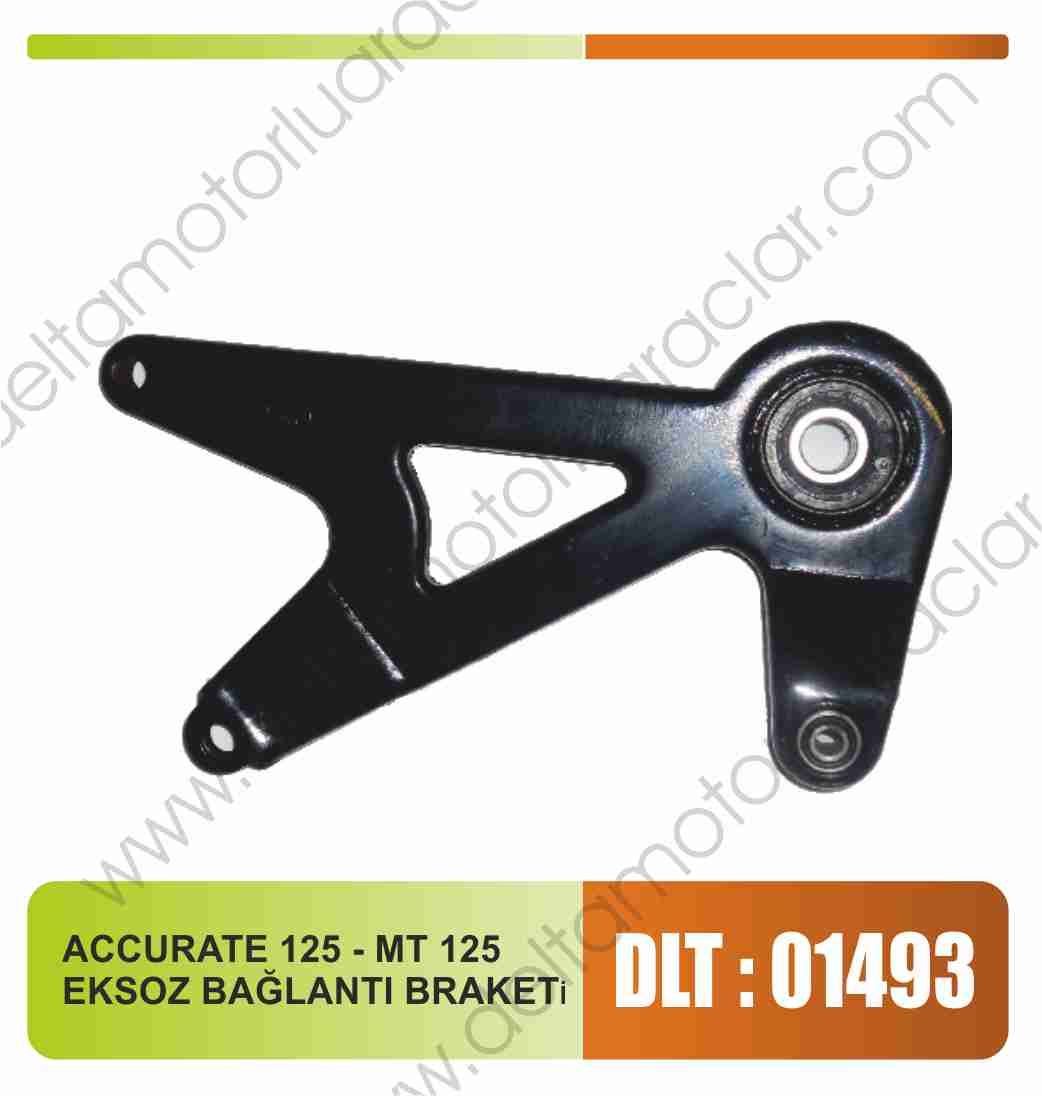 ACCURATE 125 - MT 125 EKSOZ BAĞLANTI BRAKETİ