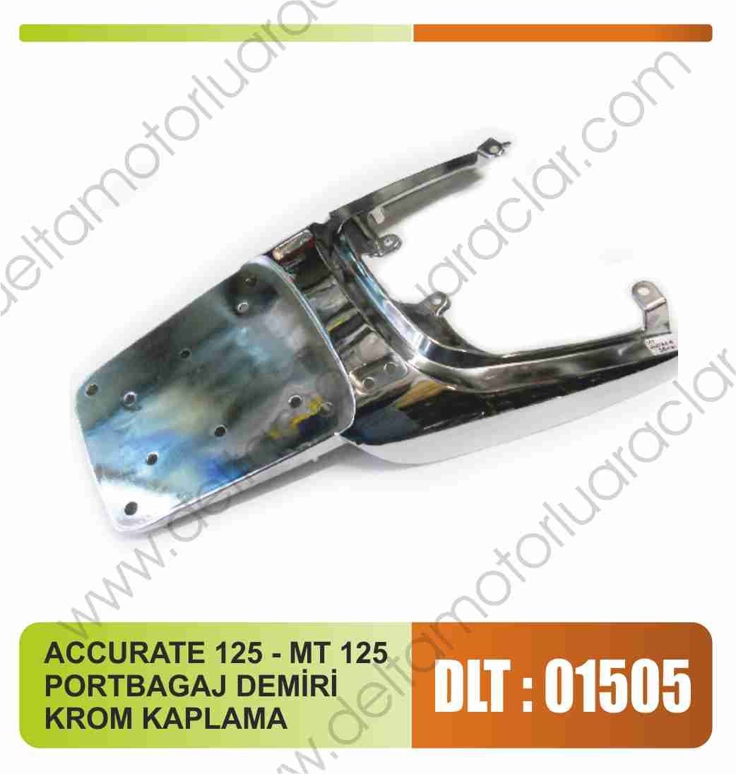 ACCURATE 125 - MT 125 PORTBAGAJ DEMİRİ NİKELAJ