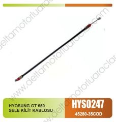 HYOSUNG GT 650 SELE KİLİT KABLOSU