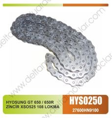 HYOSUNG GT 650 / 650R  ZİNCİR XSO525 108 LOKMA