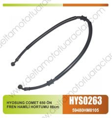 HYOSUNG COMET 650 ÖN FREN HAMİLİ HORTUMU 88cm