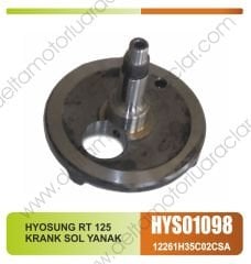 HYOSUNG RT 125 KRANK SOL YANAK