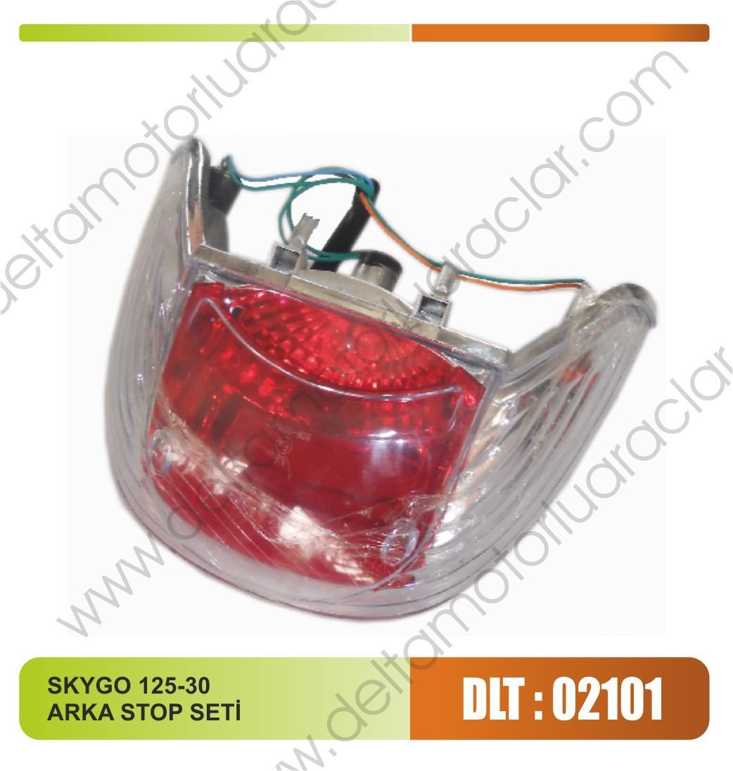 SKYGO 125-30 ARKA STOP SETİ