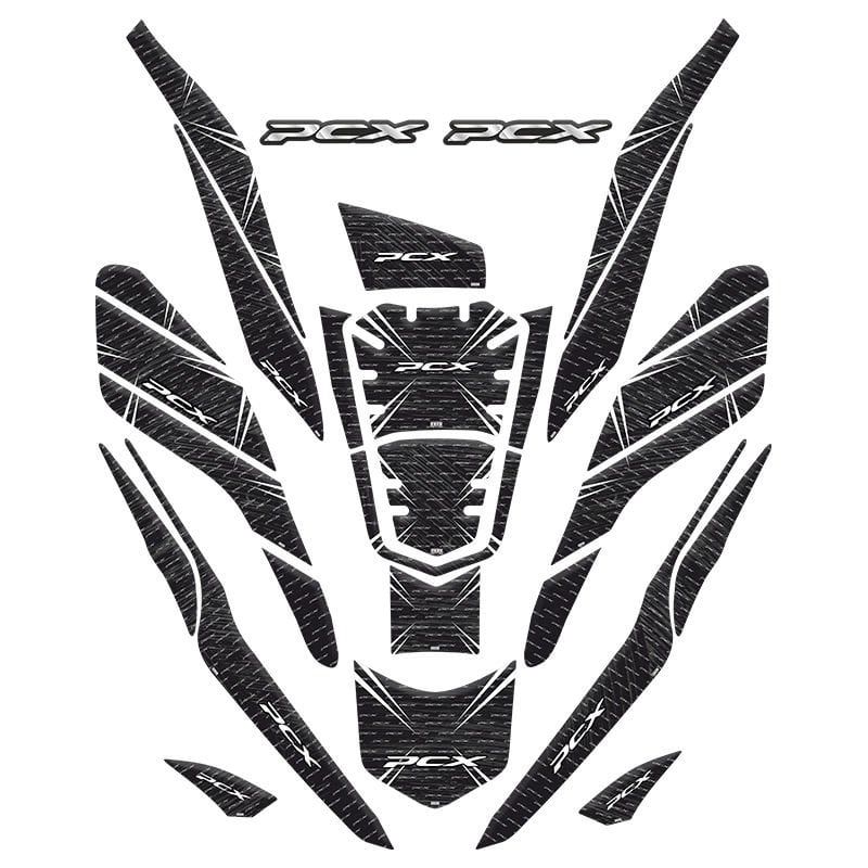 HONDA PCX 2021 - 2023 UYUMLU TANK PAD SET 006