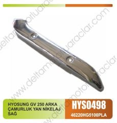 HYOSUNG GV 250 ARKA ÇAMURLUK YAN NİKELAJ SAĞ