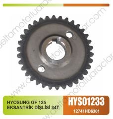 HYOSUNG GF 125 EKSANTRİK DİŞLİSİ 34T