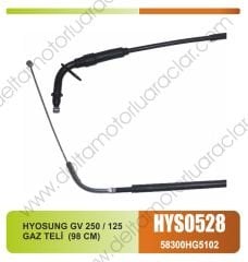 HYOSUNG GV 250 / 125 GAZ TELİ  (98 CM)