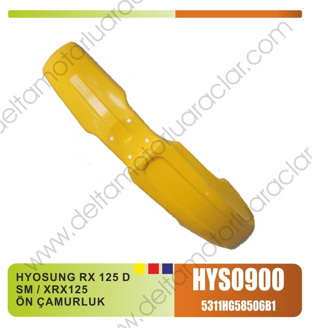 HYOSUNG RX 125 D SM / XRX125  ÖN ÇAMURLUK