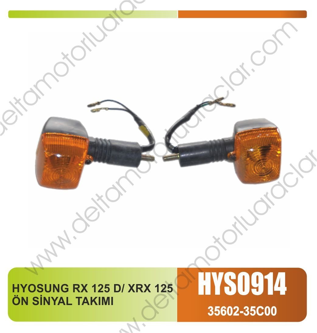 HYOSUNG RX 125 D/ XRX 125 ÖN SİNYAL TAKIMI