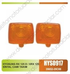 HYOSUNG RX 125 D / XRX 125 SİNYAL CAMI TAKIM
