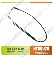 HYOSUNG RX 125 GAZ TELİ (100cm)