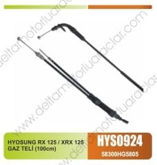 HYOSUNG RX 125 / XRX 125 GAZ TELİ (100cm)
