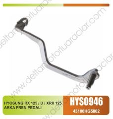 HYOSUNG RX 125 / D / XRX 125 ARKA FREN PEDALI