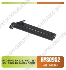 HYOSUNG RX 125 / XRX 125 SOL ARKA BASAMAK DEMİRİ