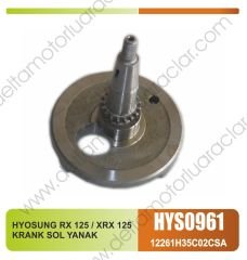 HYOSUNG RX 125 / XRX 125 KRANK SOL YANAK