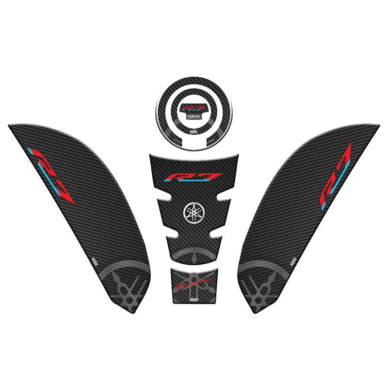 YAMAHA R7 2021 - 2022 UYUMLU TANK PAD SET 006
