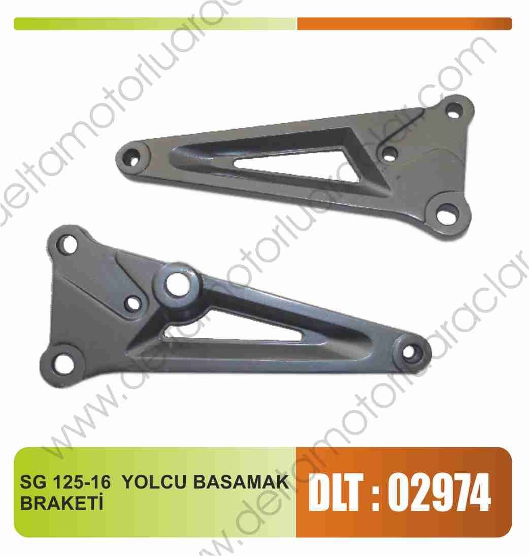 SEGER 125-16 YOLCU BASAMAK BRAKETİ TAKIM