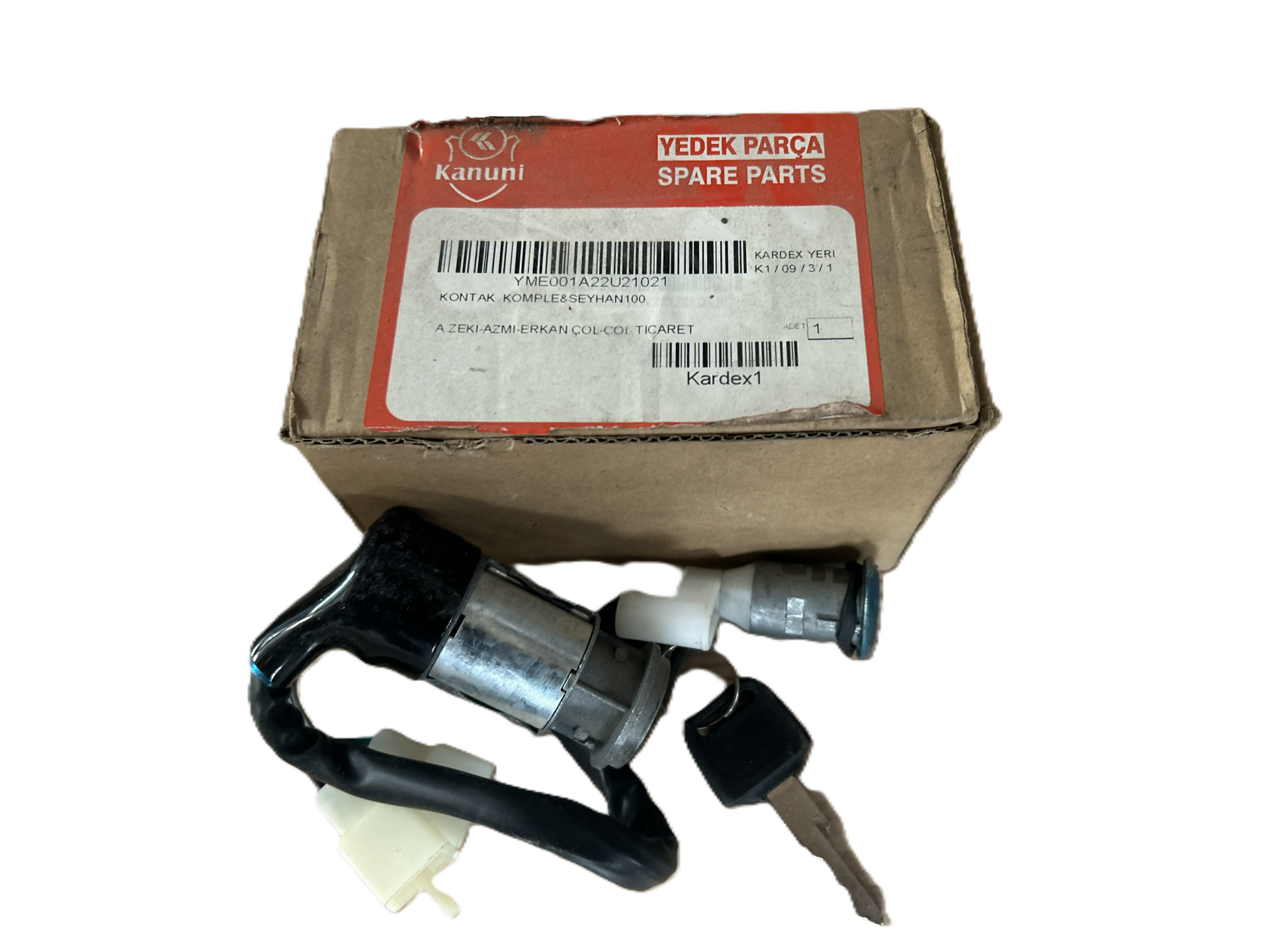 Kanuni Seyhan 100 Orijinal Kontak Komple | Soketli Anahtarlı | OEM