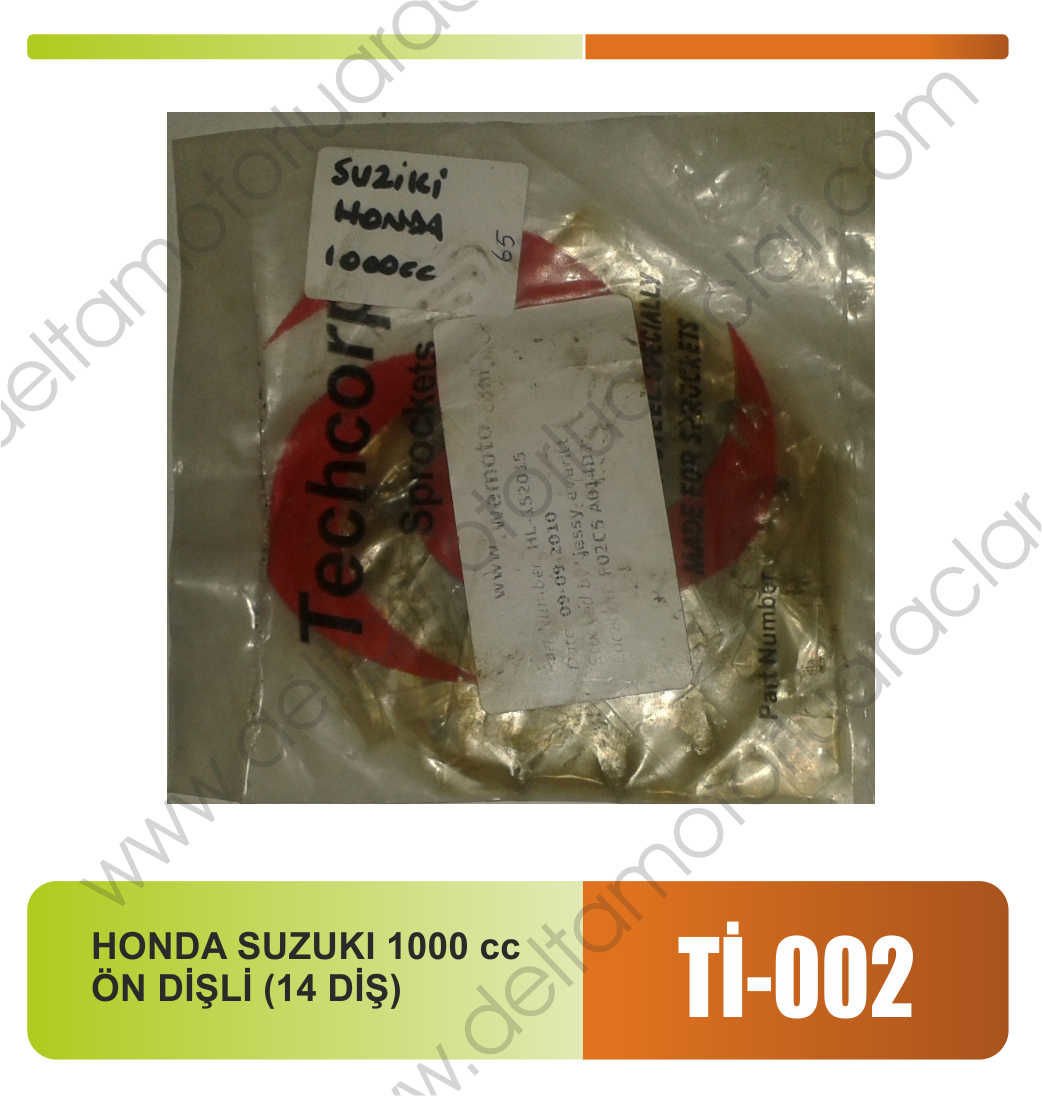 HONDA SUZUKİ 1000 cc  ÖN DİŞLİ (14 DİŞ)