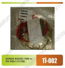 HONDA SUZUKİ 1000 cc  ÖN DİŞLİ (14 DİŞ)