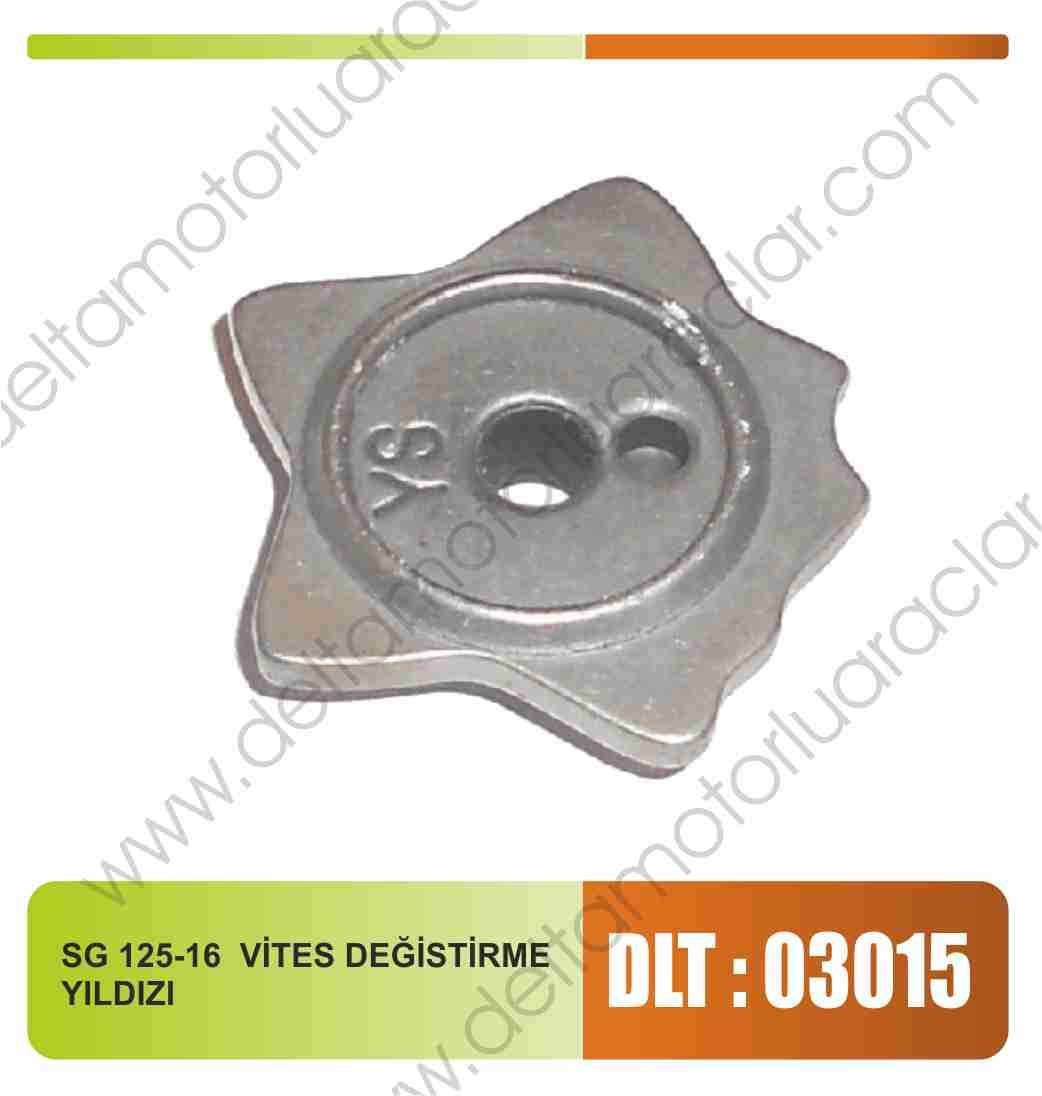SEGER 125-16 VİTES DEGİSTİRME YILDIZI
