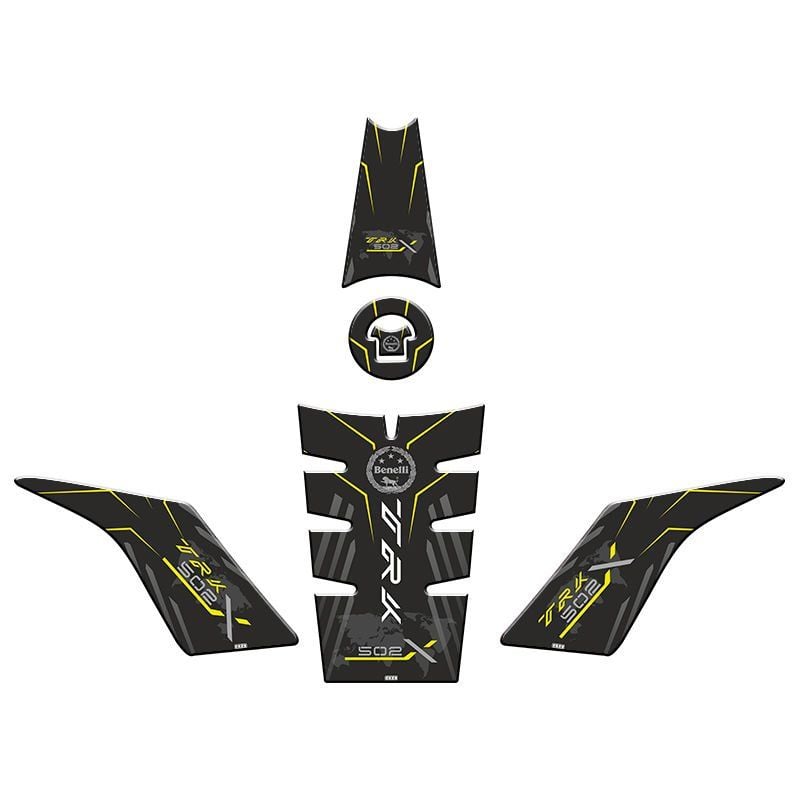 BENELLİ TRK 502 2017 - 2022 UYUMLU TANK PAD SET 007
