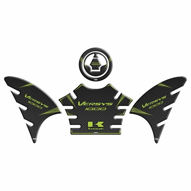 KAWASAKI VERSYS 1000 UYUMLU TANK PAD SET 002
