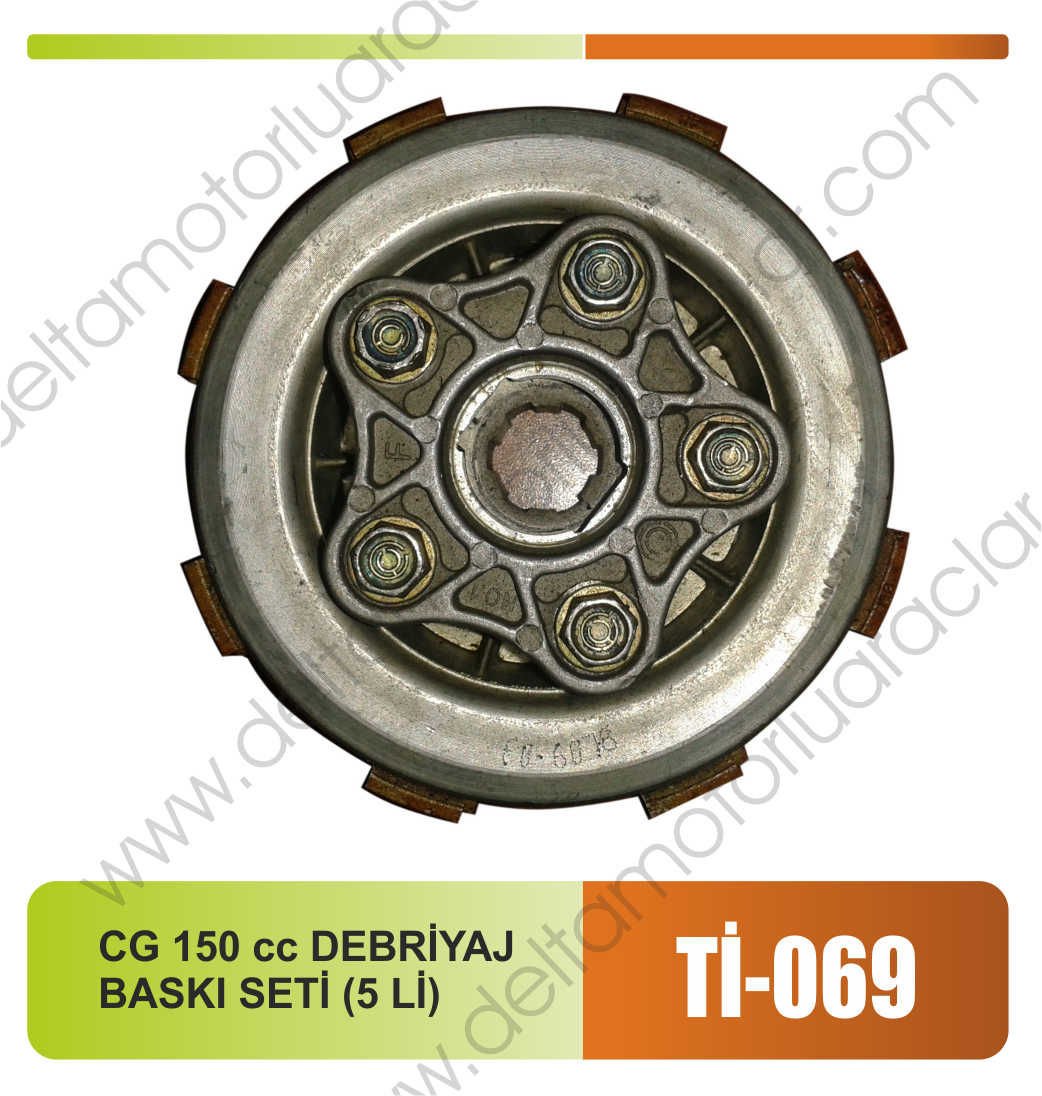 CG 150 cc DEBRİYAJ BASKI SETİ (5 Lİ)