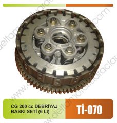 CG 200 cc DEBRİYAJ BASKI SETİ (6 LI)