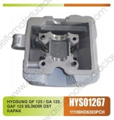 HYOSUNG GF 125 / GA 125 GAF 125 SİLİNDİR ÜST KAPAK ,BOŞ