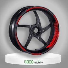 FLORASAN KIRMIZI HONDA CBR UYUMLU RACING JANT ŞERİDİ