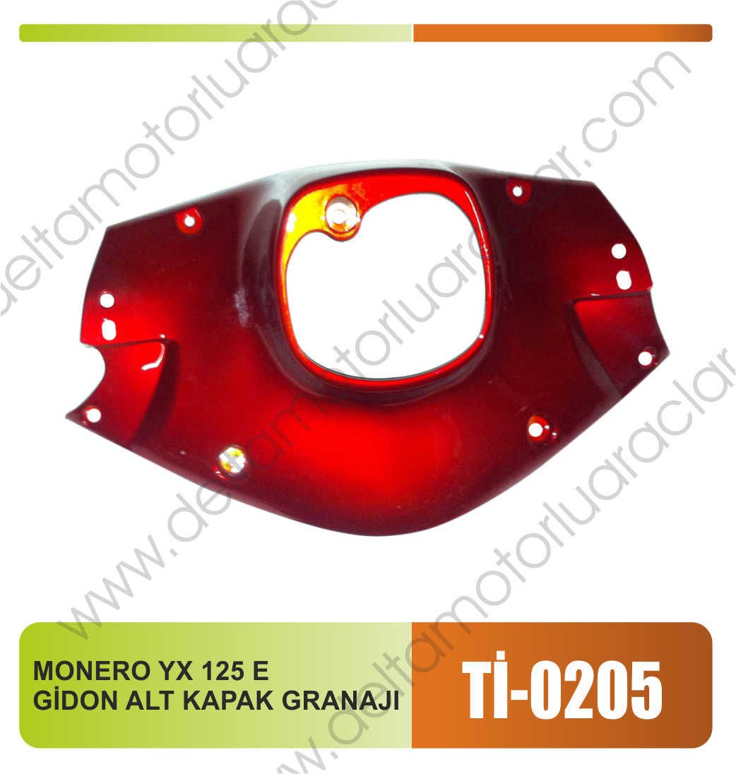MONERO YX 125 E GİDON ALT KAPAK GRANAJI