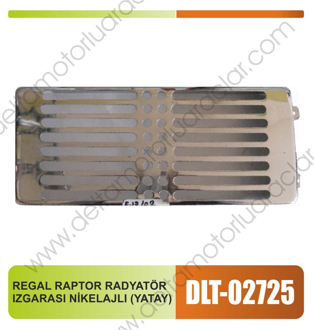 REGAL RAPTOR RADYATÖR IZGARASI NİKELAJLI (YATAY)