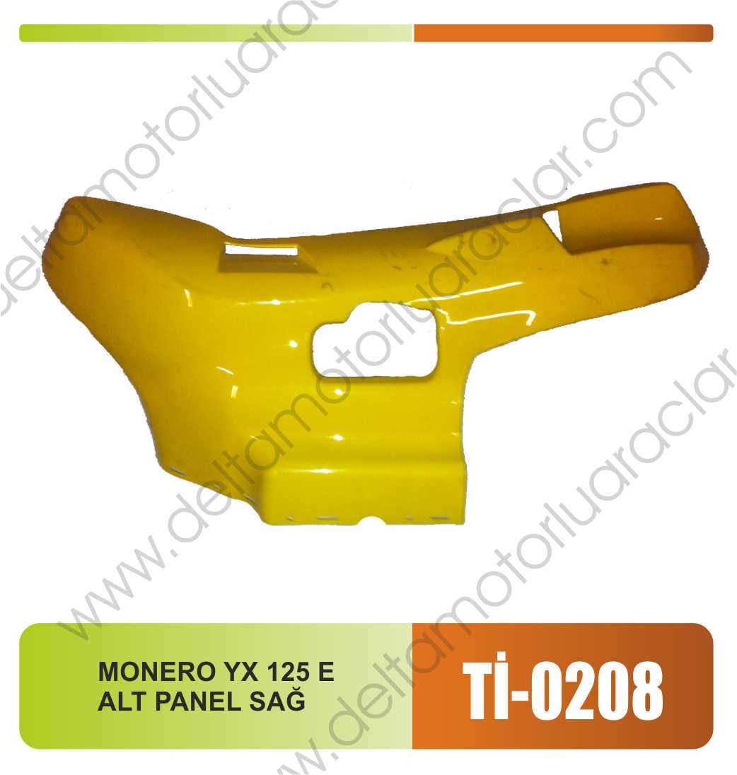 MONERO YX 125 E ALT PANEL SAĞ