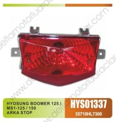 HYOSUNG BOOMER 125 / MS1-125 / 150 ARKA STOP